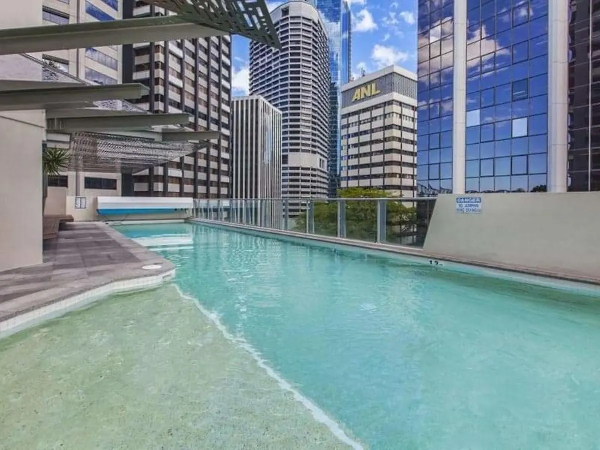African Escape On Level 38 - Balcony With Views 布里斯班 公寓